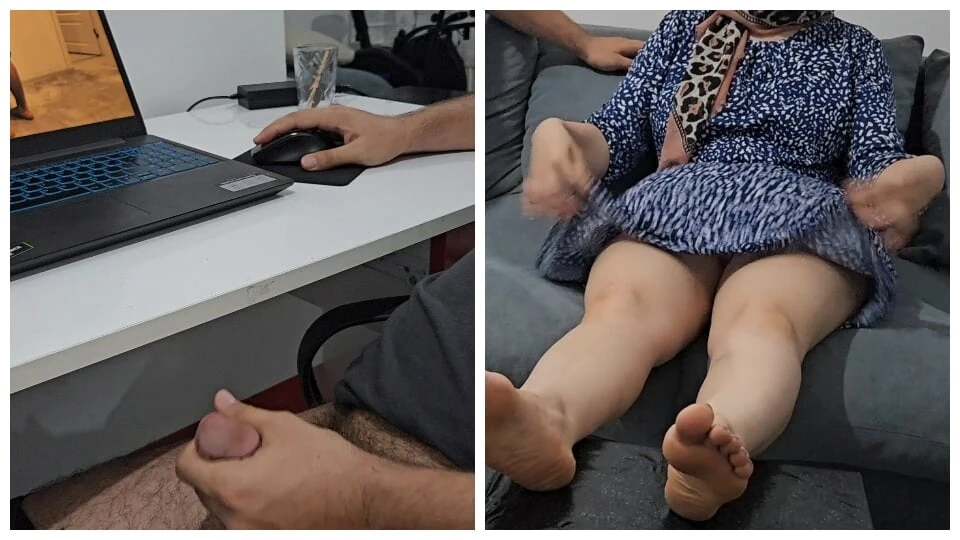 Caught My Aunt Watching Porn Türkçe altyazılı ve sansürsüz porno izle